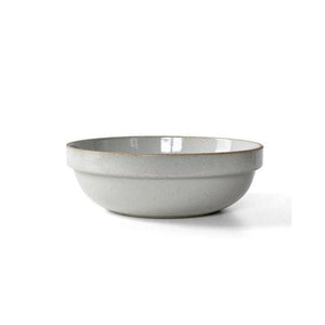 Hasami Bowl Round 8.5”  Gloss Grey