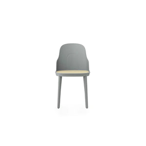 Allez Chair Molded Wicker Seat, Grey