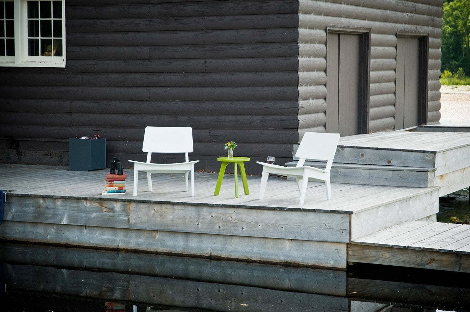 Lago Lounge Chair, Cloud White