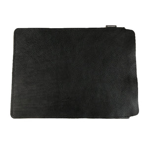 Leather Laptop Case, Mac 15”, Black