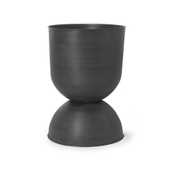 Hourglass Pot Large, Black