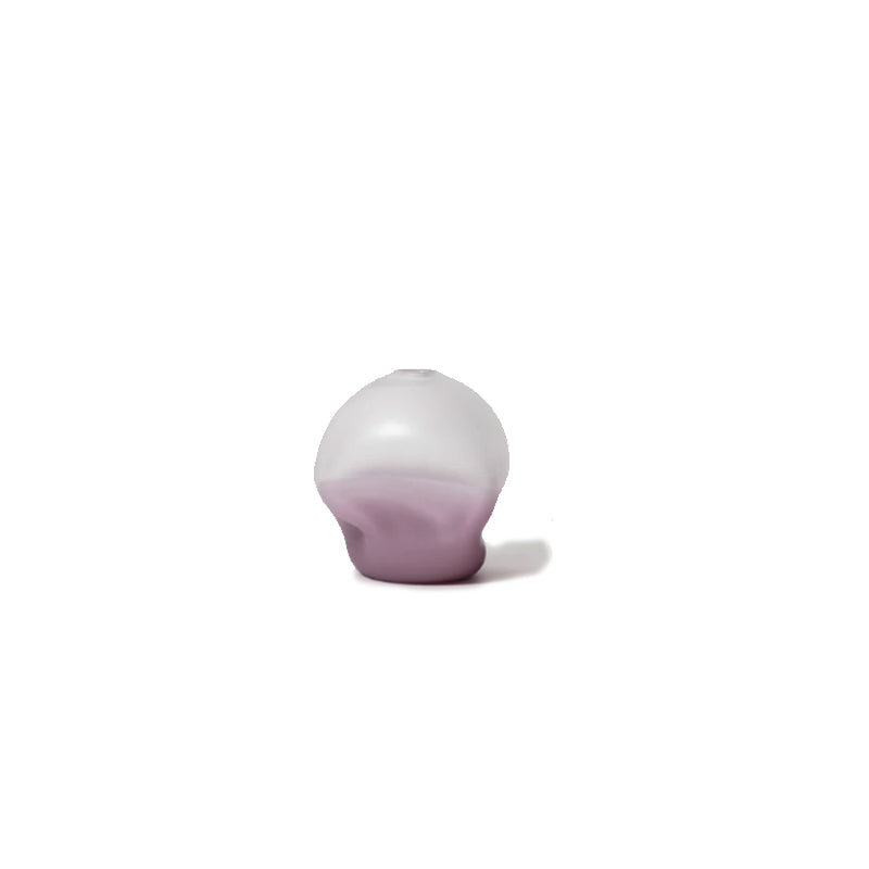 Splash Bottom Vase, Lavender