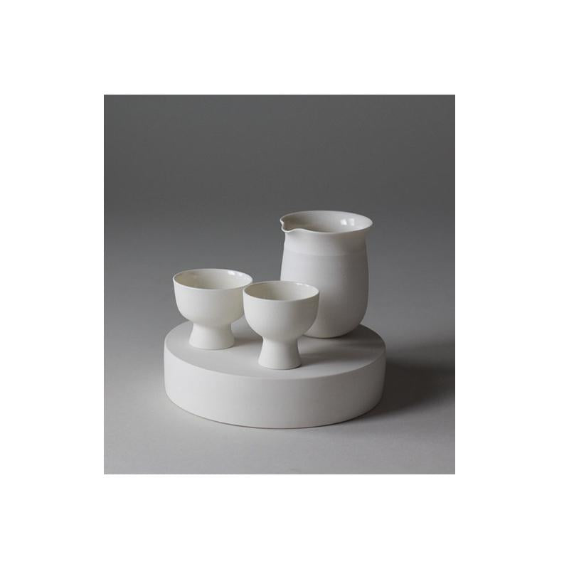 Porcelain Pedestal, 6''
