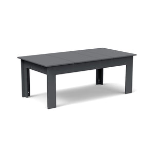 Lollygagger Cocktail Table, 42” Rectangle, Charcoal Grey