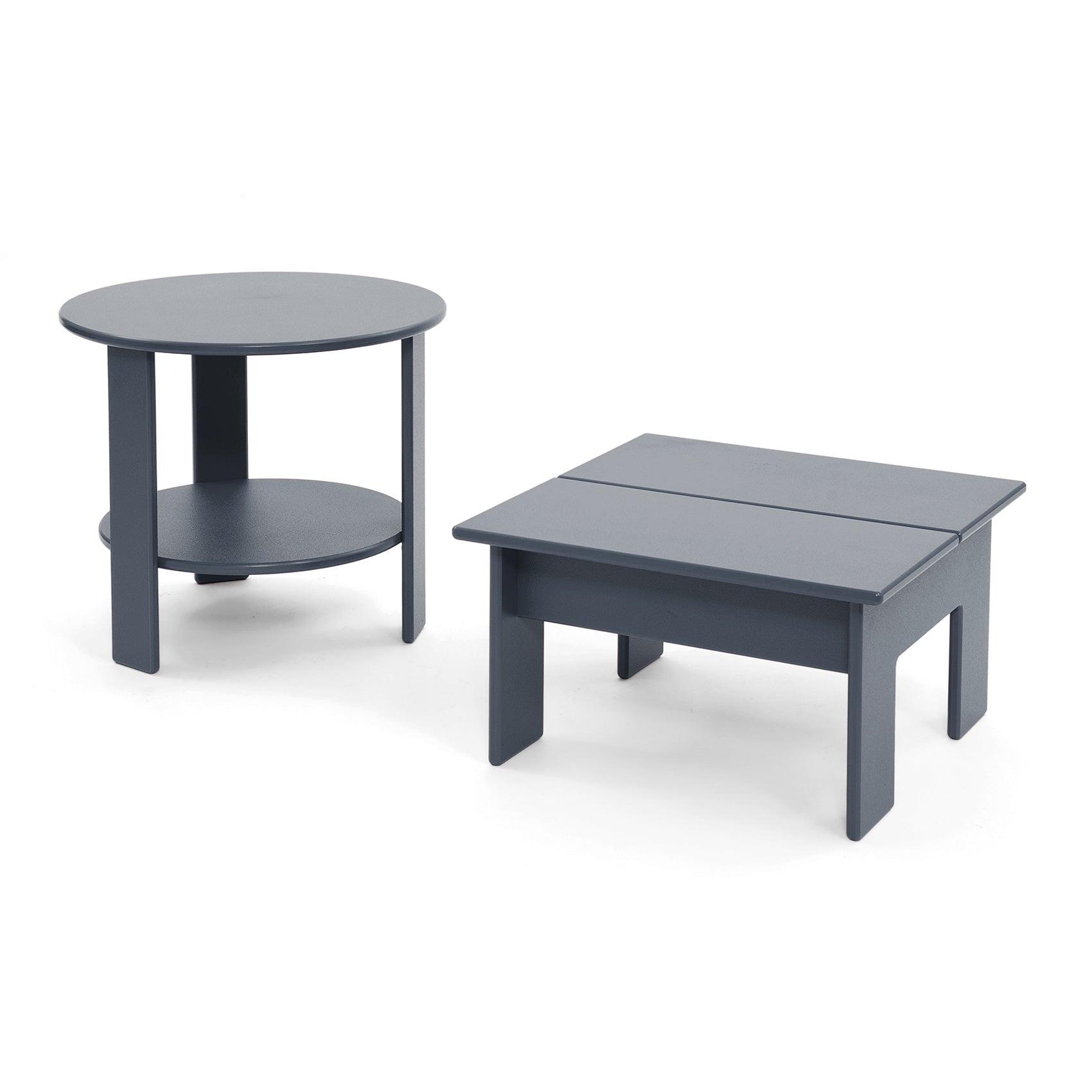 Lollygagger Ottoman/Side Table, Driftwood