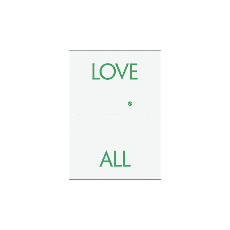 Poster, Weightless - Tennis, 70 x 100 cm, Unframed