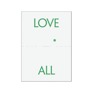 Poster, Weightless - Tennis Love All, 70 x 100 cm, Framed