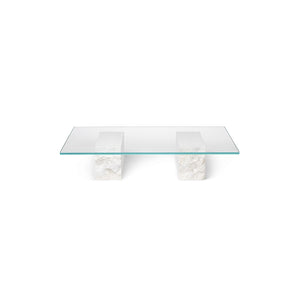 Mineral Coffee Table, Bianco Curia