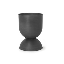 Hourglass Pot Medium, Black