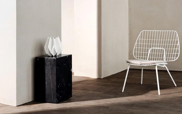 Plinth Tall, Black Marble-tables-Audo-vancouver special