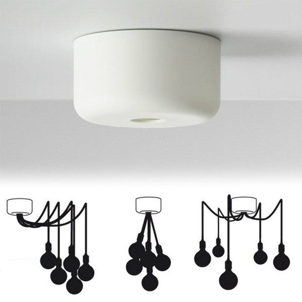 E27 Light, Black, LED