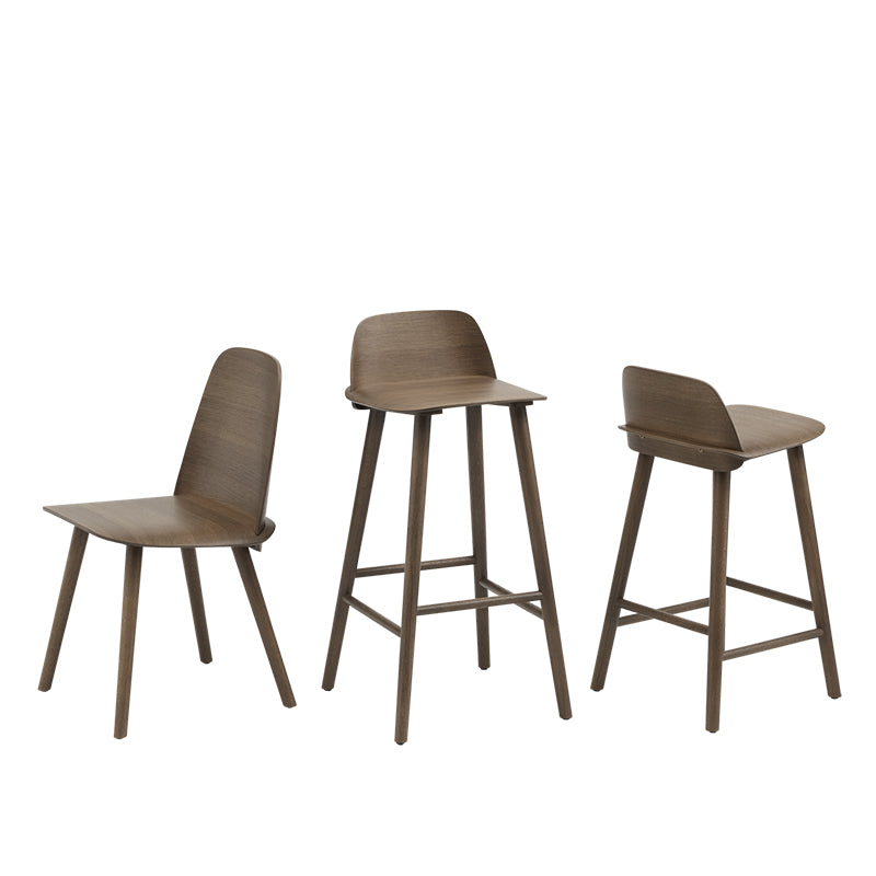 Nerd Chair, Stained Dark Brown