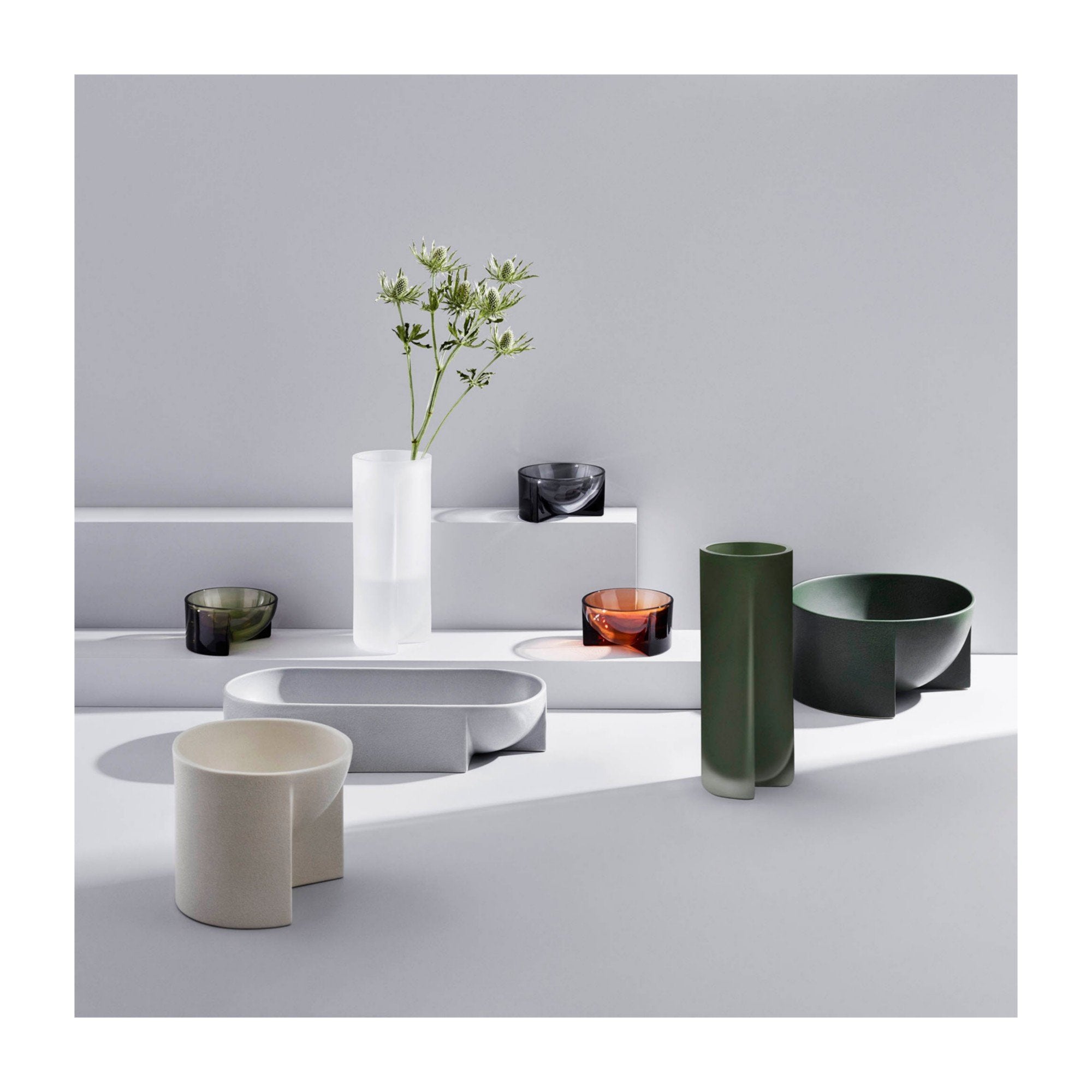 Kuru Interior Bowl, Grey, 130x60mm