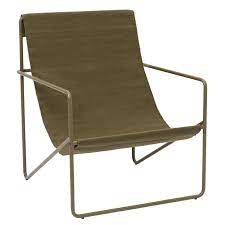 Desert Lounge Chair, Olive/Olive
