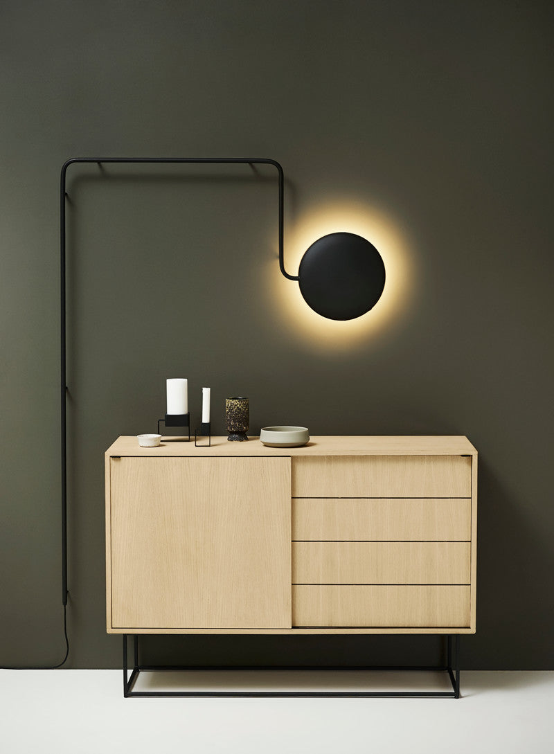 Virka sideboard, High, Oak