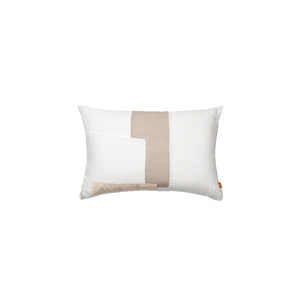 Part Cushion, Rectangle, Off-white
