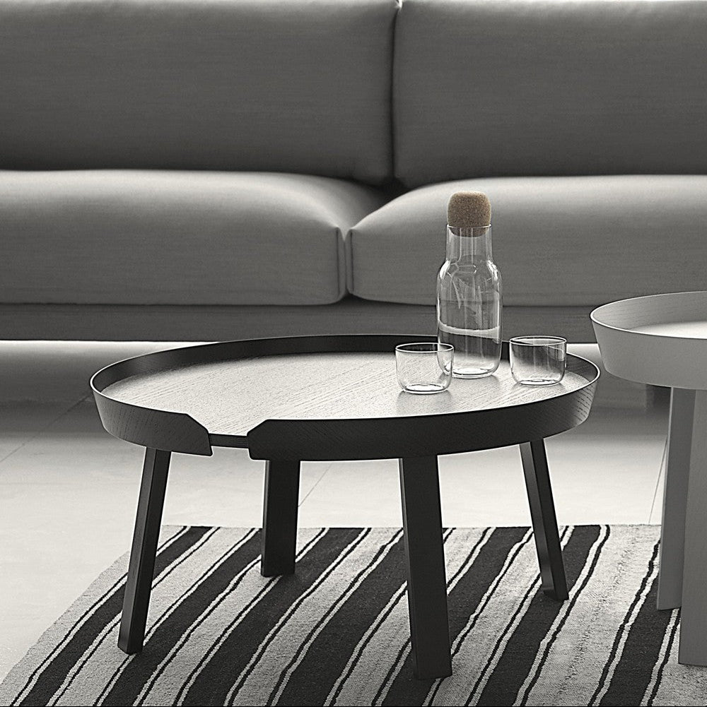 Around Coffee Table, Large, Black