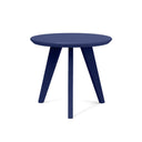 Satellite End Table Round, 18", Navy Blue