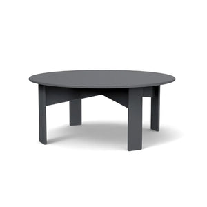Lollygagger Cocktail Table Round 30", Charcoal Grey