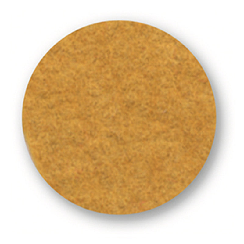 Felt placemat/coaster round, 42cm, safran