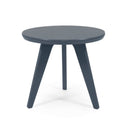 Satellite End Table, Round, 18" Charcoal Grey