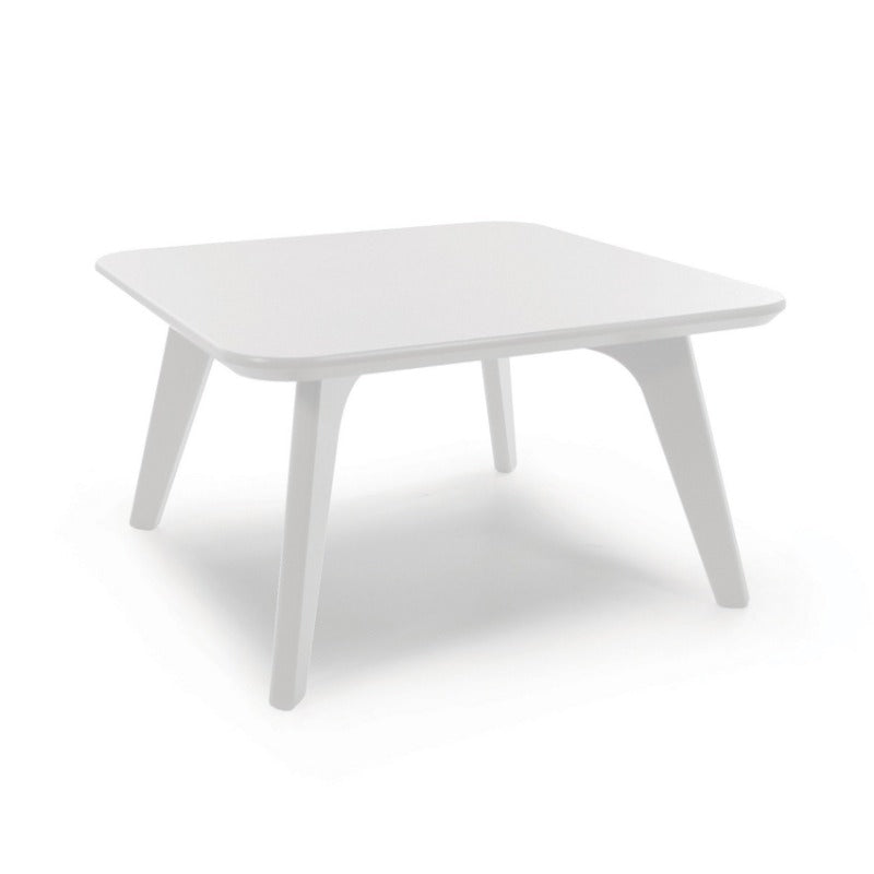 Satellite End Table, Round 26", Cloud White