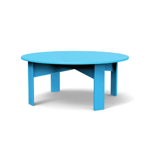 Lollygagger Round Cocktail Table, 30",  Sky Blue