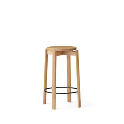 Passage Counter Stool, Natural Oak-Stools-Audo-vancouver special
