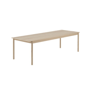 Linear Wood Table, Oak, 260 cm