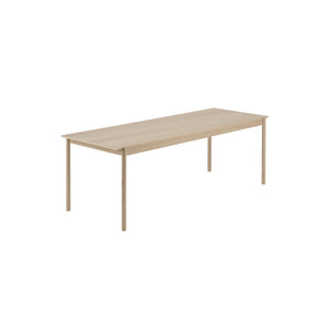 Linear Wood Table, Oak, 200 cm