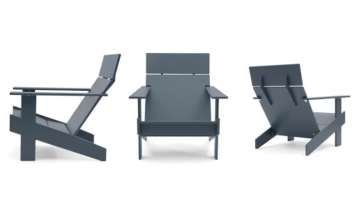 Lollygagger Lounge Chair, Charcoal Grey