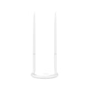 Gemini Candleholder, White