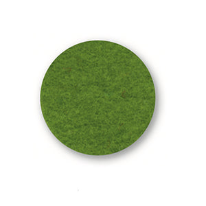 Felt Coaster round, 21 cm, wiese green