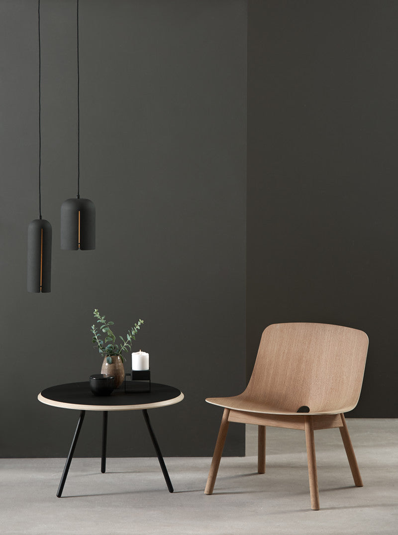 Gap Pendant, Short, Black